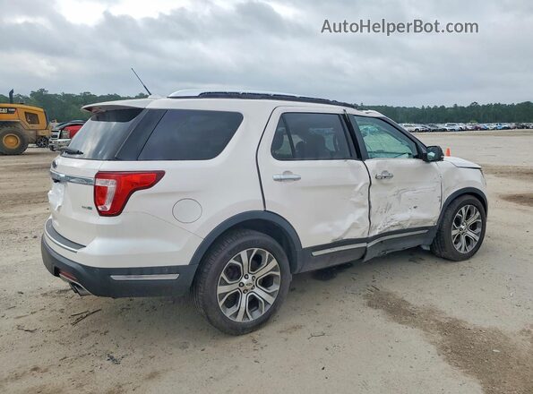 1FM5K8HT6JGA62570 2018 FORD EXPLORER White Задня права чверть
