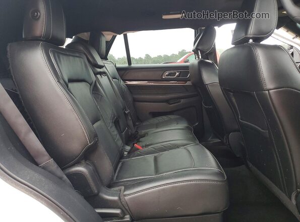 1FM5K8HT6JGA62570 2018 FORD EXPLORER White Вид задньої частини салону