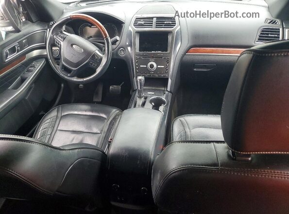 1FM5K8HT6JGA62570 2018 FORD EXPLORER White Вид панелі приладів