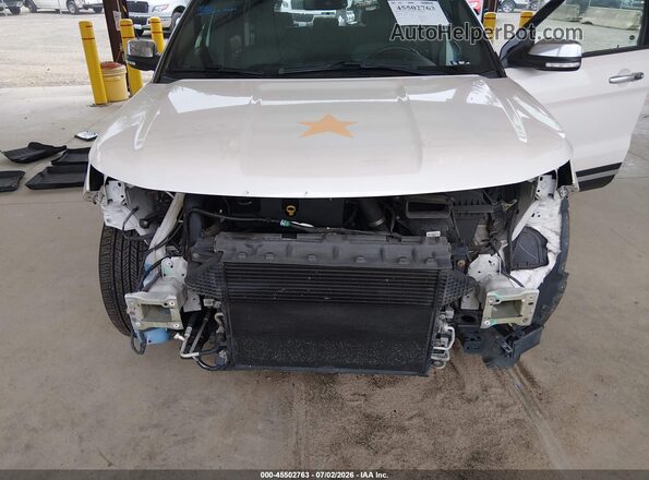 1FM5K8HT7HGA23402 2017 FORD EXPLORER Белый Вид спереди