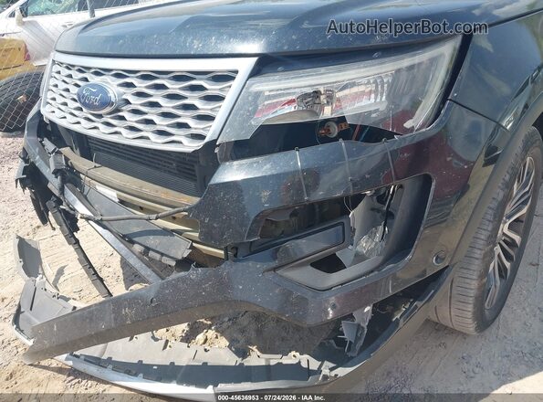 1FM5K8HT7HGC61797 2017 FORD EXPLORER Black წინა ხედი