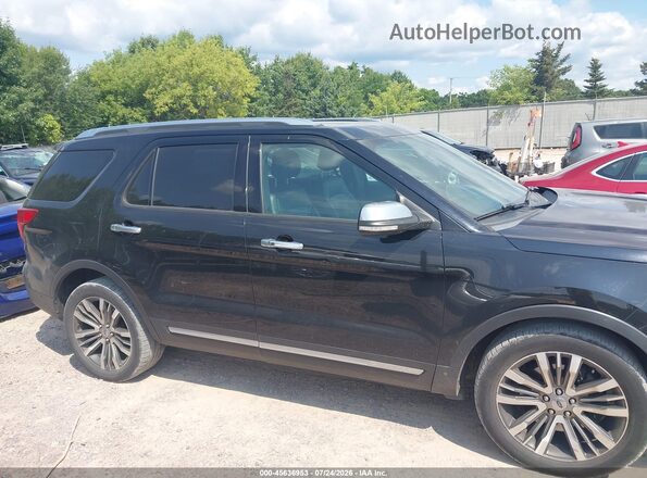 1FM5K8HT7HGC61797 2017 FORD EXPLORER Black უკანა სალონის ხედი
