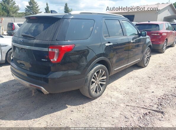 1FM5K8HT7HGC61797 2017 FORD EXPLORER Black უკანა მარჯვენა