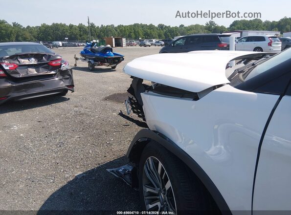 1FM5K8HT7JGC24030 2018 FORD EXPLORER White Front view