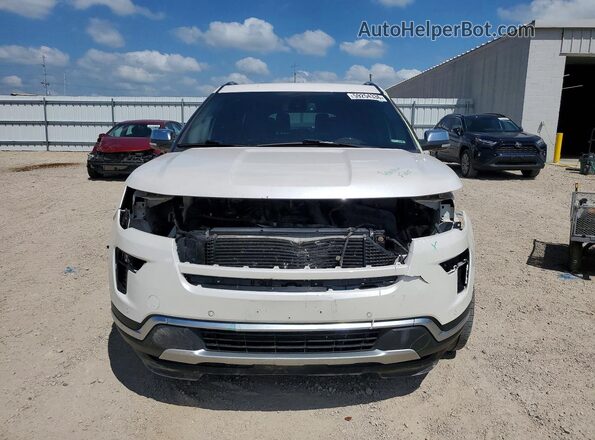 1FM5K8HT8JGC71180 2018 FORD EXPLORER White Widok z przodu