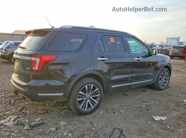 1FM5K8HT8KGA70820 2019 FORD EXPLORER Черный Задняя правая четверть