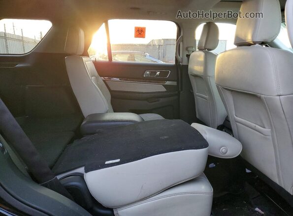 1FM5K8HT8KGA70820 2019 FORD EXPLORER Черный Вид задней части салона