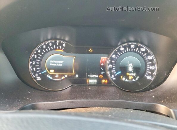 1FM5K8HT8KGA70820 2019 FORD EXPLORER Черный Вид щитка приборов