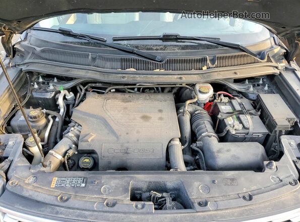 1FM5K8HT8KGA70820 2019 FORD EXPLORER Черный Вид подкапотного пространства