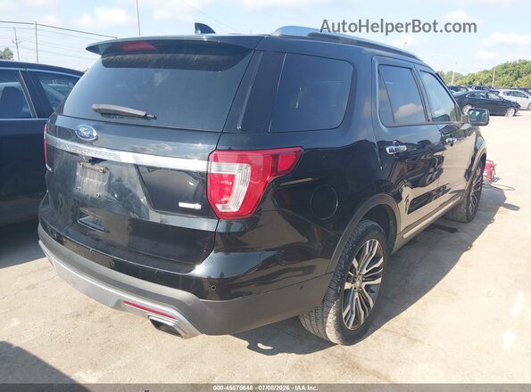 1FM5K8HT9HGC03836 2017 FORD EXPLORER Black უკანა მარჯვენა