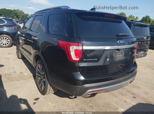 1FM5K8HT9HGC03836 2017 FORD EXPLORER Black უკანა მარცხენა