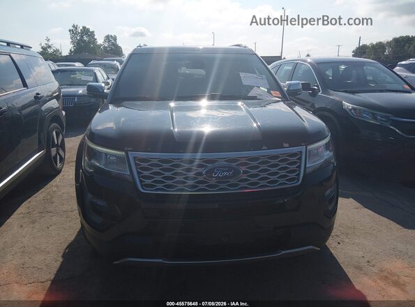 1FM5K8HT9HGC03836 2017 FORD EXPLORER Black ხელსაწყოთა პანელის ხედი