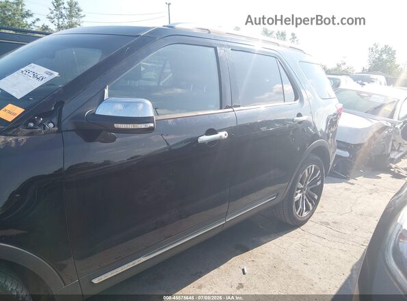1FM5K8HT9HGC03836 2017 FORD EXPLORER Black სალონის 360-გრადუსიანი ხედი