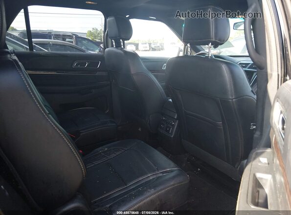 1FM5K8HT9HGC03836 2017 FORD EXPLORER Black VIN კოდის სტიკერის ხედი