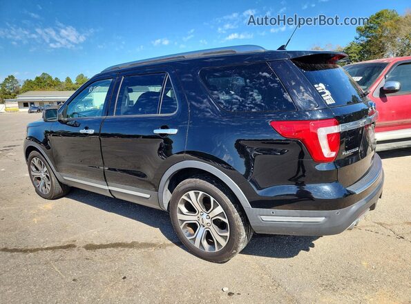 1FM5K8HTXJGC04807 2018 FORD EXPLORER Black Հետևի ձախ
