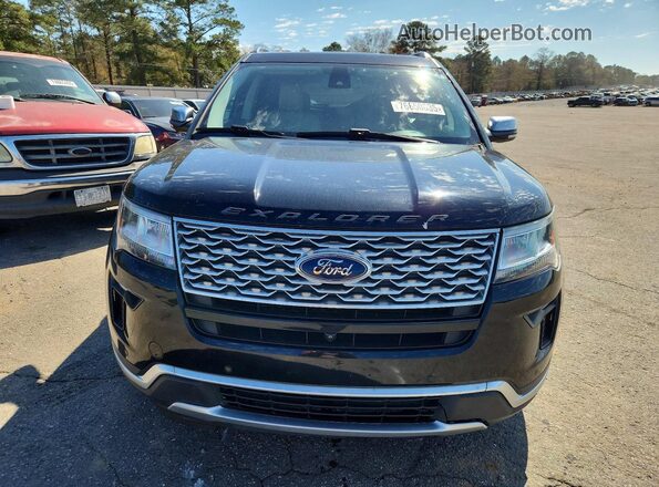 1FM5K8HTXJGC04807 2018 FORD EXPLORER Black Դիմացի տեսք