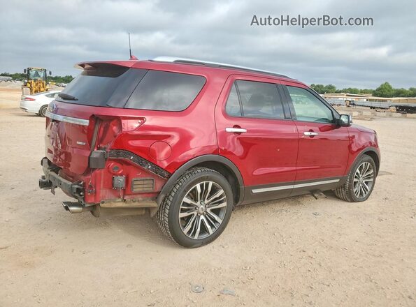 1FM5K8HTXKGA64856 2019 FORD EXPLORER Красный Задняя правая четверть