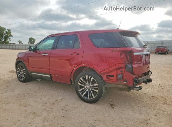 1FM5K8HTXKGA64856 2019 FORD EXPLORER Красный Задняя левая четверть