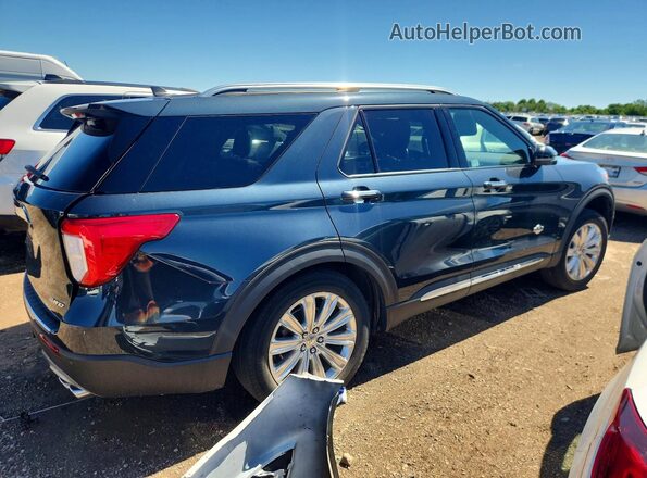 1FM5K8LC1PGB01811 2023 FORD EXPLORER Blue Հետևի աջ