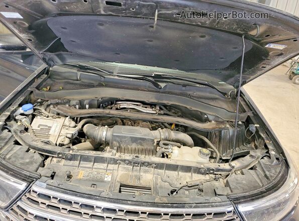 1FM5K8LC4NGA90347 2022 FORD EXPLORER Gray Engine compartment view