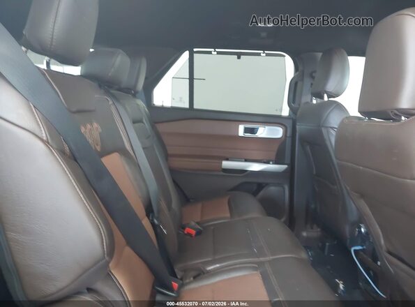 1FM5K8LC8NGA18874 2022 FORD EXPLORER Gray VIN sticker view
