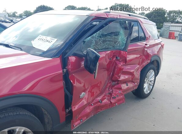 1FM5K8LC9RGA43496 2024 FORD EXPLORER Red Vista frontal