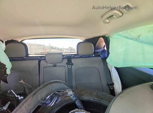 1FMCU0BZ2MUB01256 2021 FORD ESCAPE Gray Rear seats view