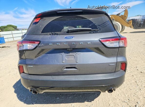 1FMCU0BZ2MUB01256 2021 FORD ESCAPE Gray Rear view