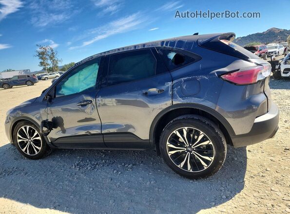 1FMCU0BZ2MUB01256 2021 FORD ESCAPE Gray Rear left