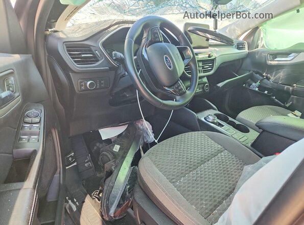 1FMCU0BZ2MUB01256 2021 FORD ESCAPE Gray Dashboard view