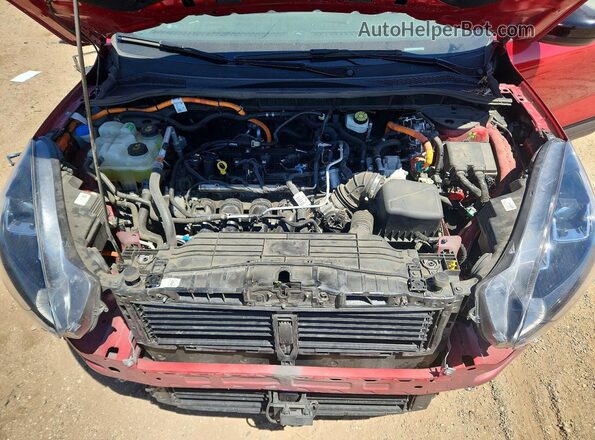 1FMCU0BZ3NUB11277 2022 FORD ESCAPE Red Սալոնի հետևի տեսք