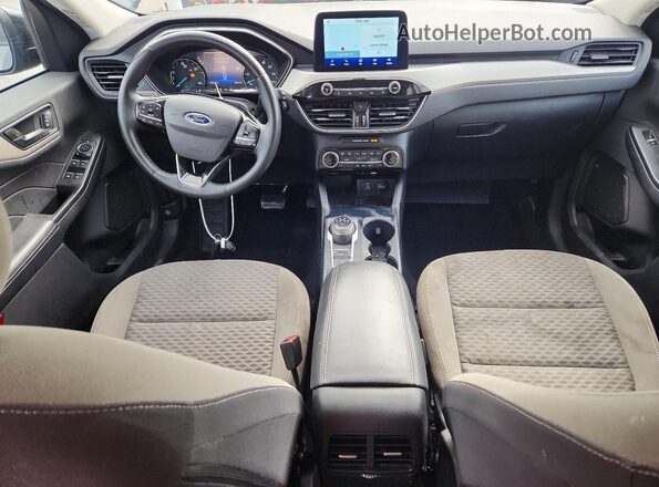 1FMCU0BZ4NUB07593 2022 FORD ESCAPE Silver Dashboard view