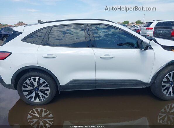 1FMCU0BZ7LUC57064 2020 FORD ESCAPE White Vista interior trasera