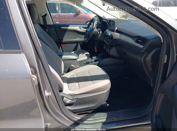 1FMCU0BZ8MUB17283 2021 FORD ESCAPE Gray Front interior view