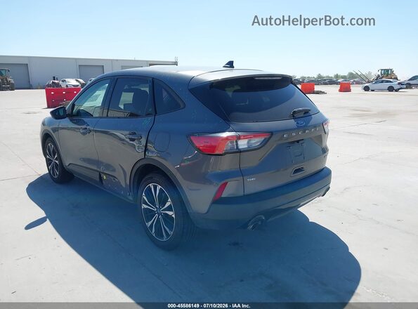 1FMCU0BZ8MUB17283 2021 FORD ESCAPE Gray Rear left
