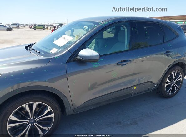 1FMCU0BZ8MUB17283 2021 FORD ESCAPE Gray Front view