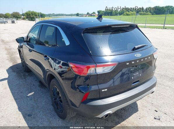 1FMCU0BZXMUA89275 2021 FORD ESCAPE Black Trasero izquierdo