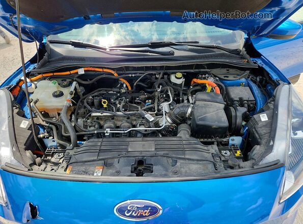 1FMCU0CZ1MUB03479 2021 FORD ESCAPE Blue Widok wnętrza z tyłu