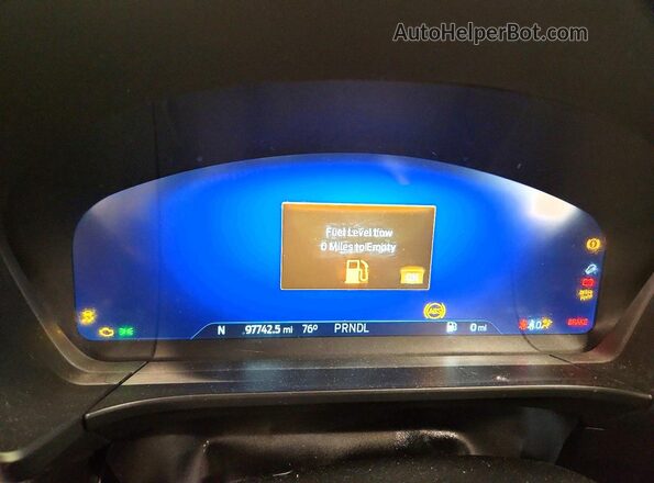 1FMCU0CZXNUB28754 2022 FORD ESCAPE Gray Instrument cluster view