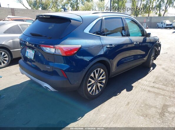 1FMCU0DZ0LUB05723 2020 FORD ESCAPE Blue Trasero derecho