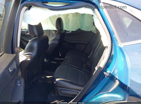 1FMCU0DZ0LUB05723 2020 FORD ESCAPE Blue Vista de la etiqueta del VIN