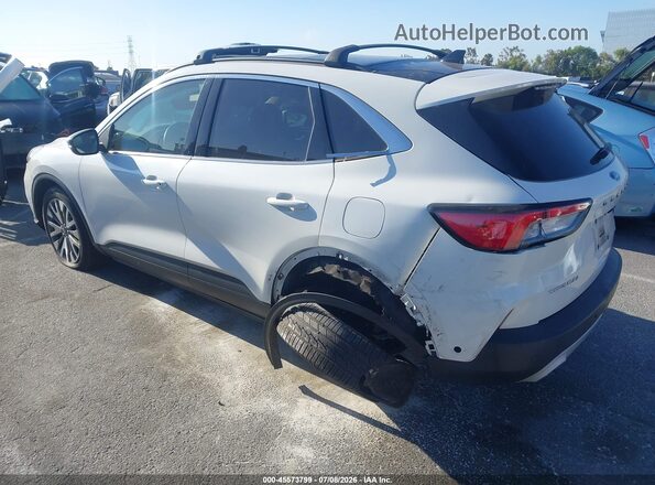 1FMCU0DZ3LUB05649 2020 FORD ESCAPE White Rear left