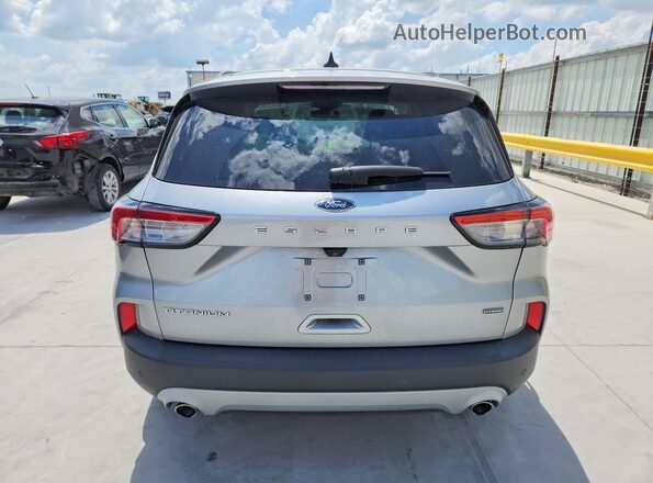 1FMCU0DZ4MUA78401 2021 FORD ESCAPE Silver Հետևի տեսք