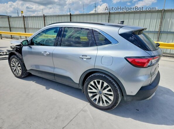 1FMCU0DZ4MUA78401 2021 FORD ESCAPE Silver Հետևի ձախ