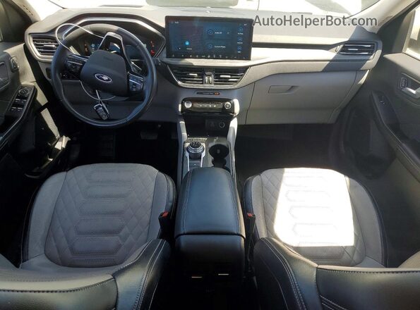 1FMCU0E13PUA20163 2023 FORD ESCAPE White Vista del salpicadero