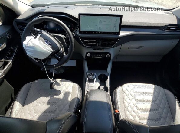 1FMCU0E16PUB44153 2023 FORD ESCAPE Charcoal Առջևի վահանակի տեսք