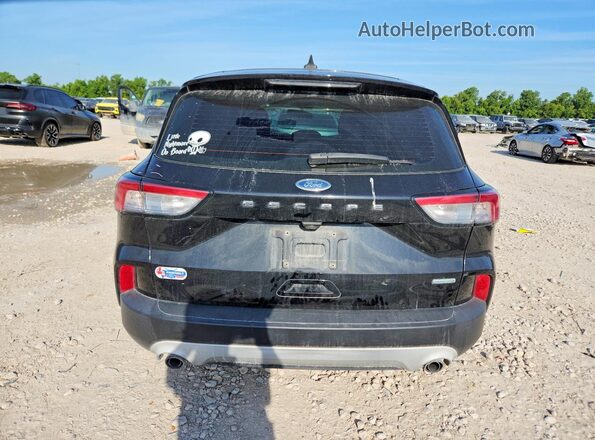 1FMCU0F62LUB65926 2020 FORD ESCAPE Black Вид ззаду