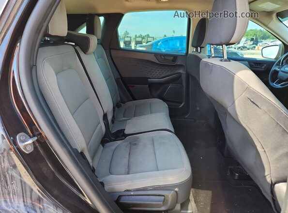 1FMCU0F62LUB65926 2020 FORD ESCAPE Black Вид задньої частини салону