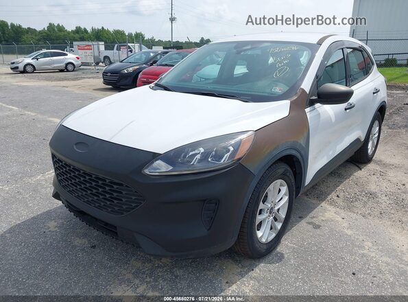 1FMCU0F62LUC07172 2020 FORD ESCAPE White Vista frontal