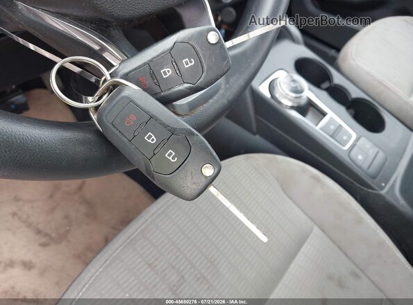 1FMCU0F62LUC07172 2020 FORD ESCAPE White Vista del salpicadero